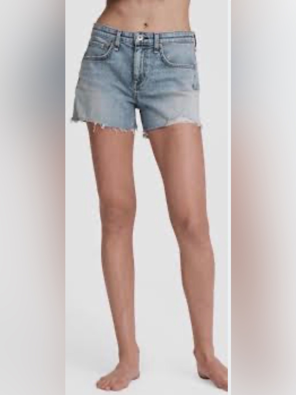 rag & bone, Dre Cutoff Shorts in Armitage Denim, Size 24, Good Used Condition